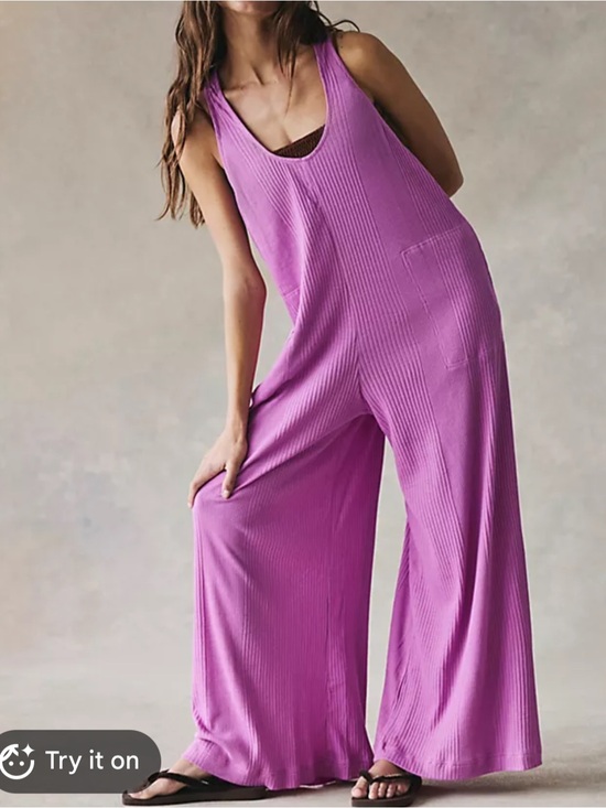 Free People Pants - Free People NWT Zena One-Piece wide
Leg Jumpsuit size S